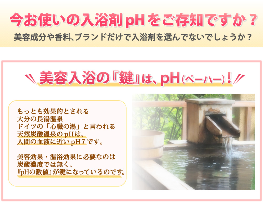 pH　ペーハーの効用